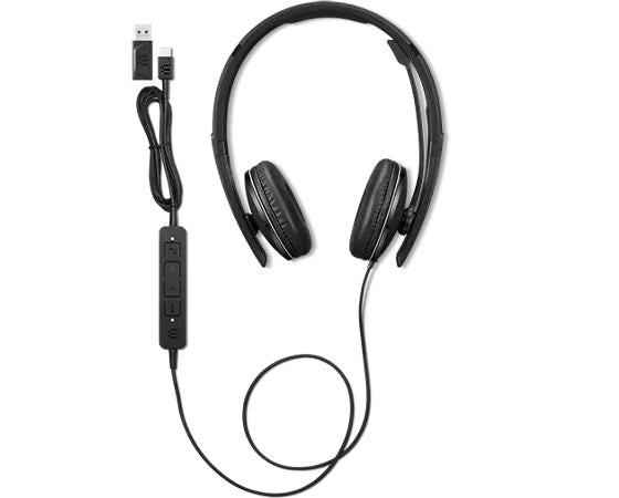 Lenovo 4XD1M39029 Kopfhörer & Headset Kabelgebunden Kopfband USB Typ-C Schwarz