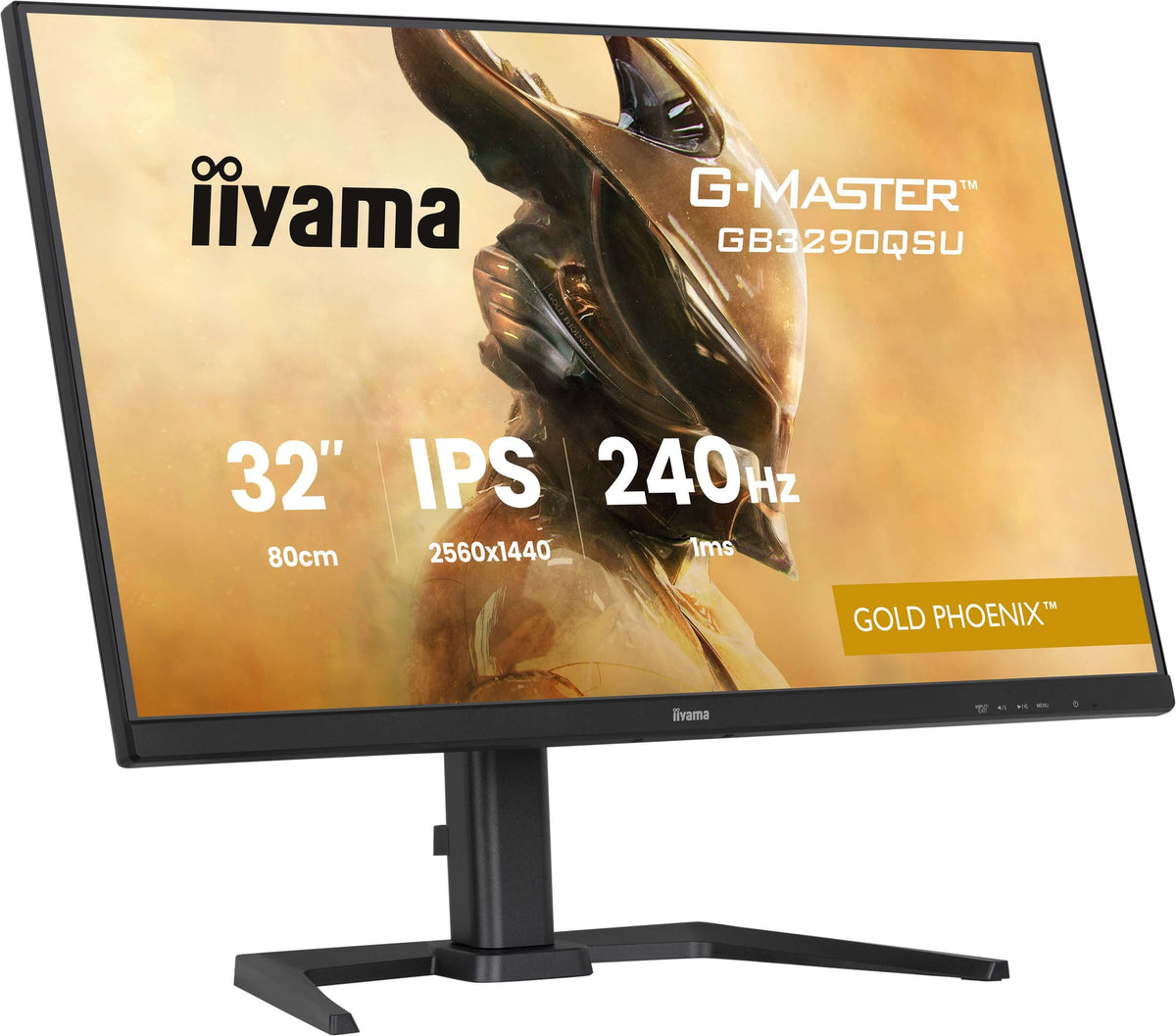 iiyama G-MASTER GB3290QSU-B1 Computerbildschirm 80 cm (31.5") 2560 x 1440 Pixel Quad HD LED Schwarz