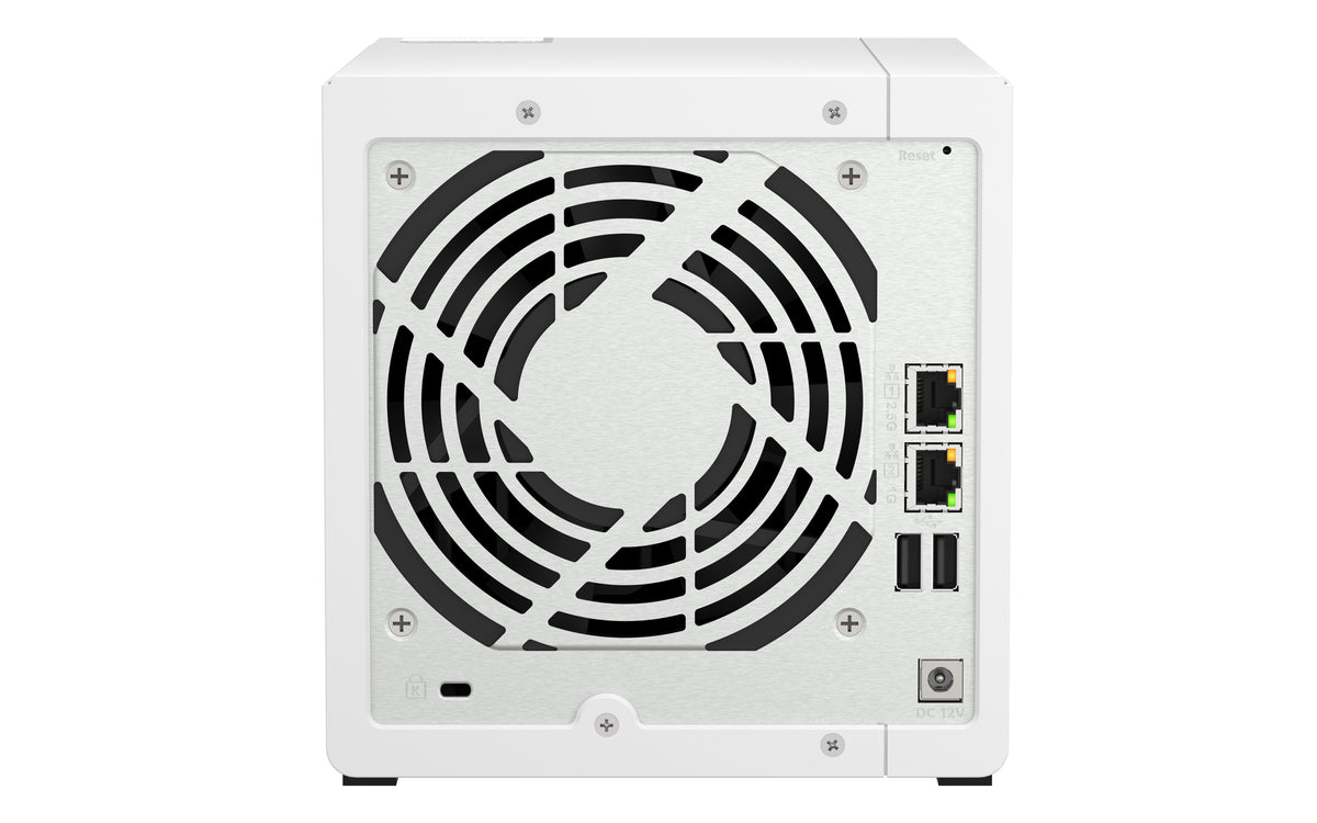 QNAP TS-433 NAS Tower ARM Cortex-A55 4 GB 0 TB QNAP QTS Weiß