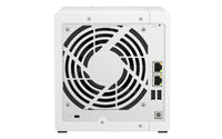 QNAP TS-433 NAS Tower ARM Cortex-A55 4 GB 0 TB QNAP QTS Weiß