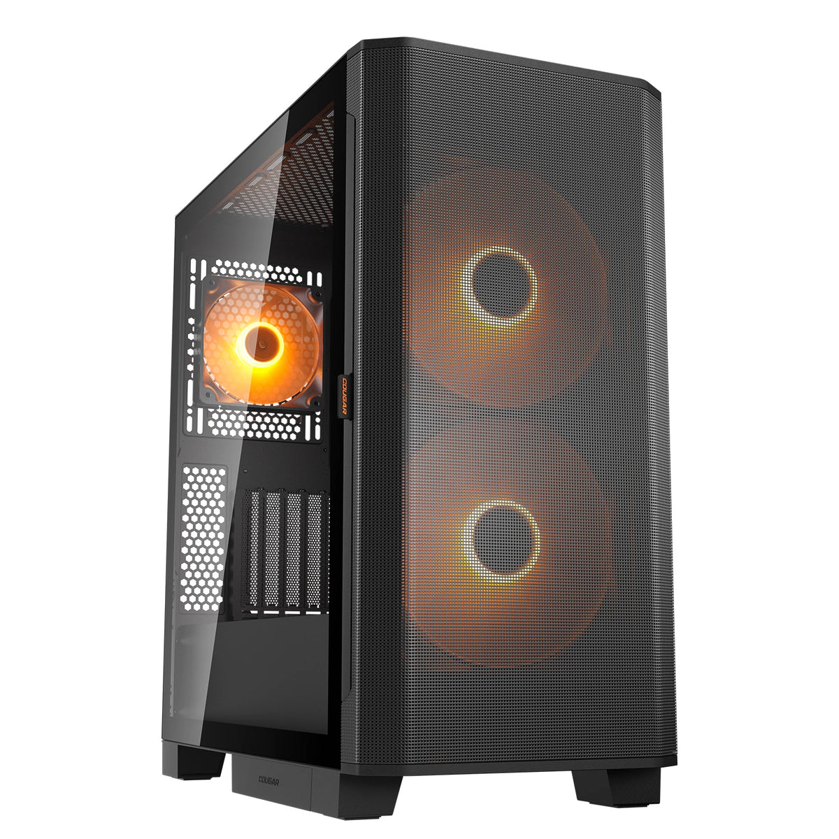 COUGAR Gehäuse Midi-Tower, Airface FLO, ARGB, Schwarz