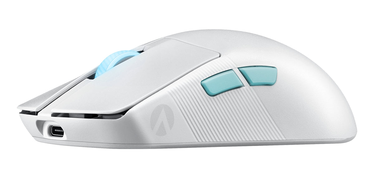 ASUS ROG Harpe Ace Aim Lab Edition Maus Gaming Beidhändig RF Wireless + Bluetooth + USB Type-C Opto-mechanisch 36000 DPI