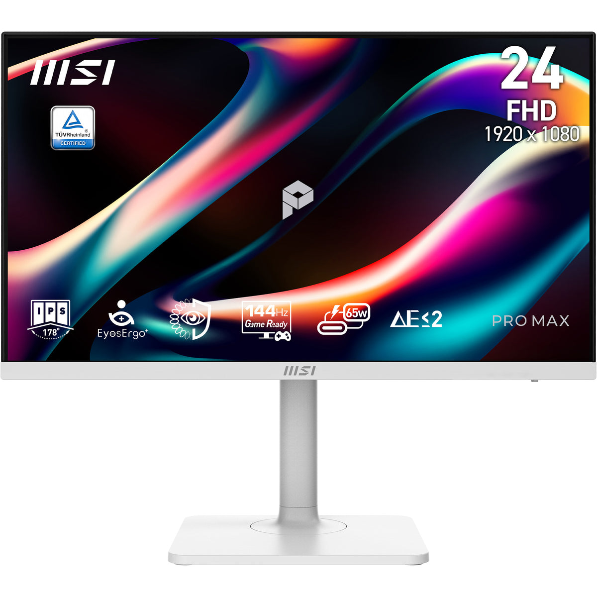 MSI PRO MAX 241PHW E14 Computerbildschirm 60,5 cm (23.8") 1920 x 1080 Pixel Full HD LCD Weiß