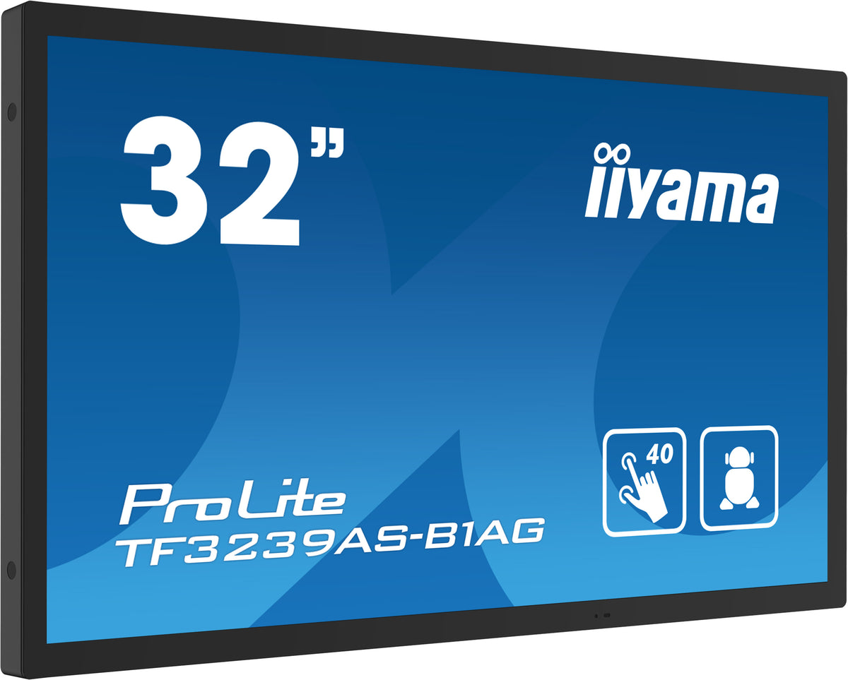 iiyama TF3239AS-B1AG Computerbildschirm 80 cm (31.5") 1920 x 1080 Pixel Full HD LED Touchscreen Schwarz
