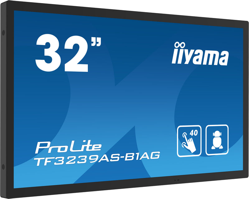 iiyama TF3239AS-B1AG Computerbildschirm 80 cm (31.5") 1920 x 1080 Pixel Full HD LED Touchscreen Schwarz