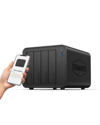TerraMaster F4-425 NAS & Speicherserver Desktop Intel® Celeron® N5095 4 GB DDR4 0 TB Schwarz