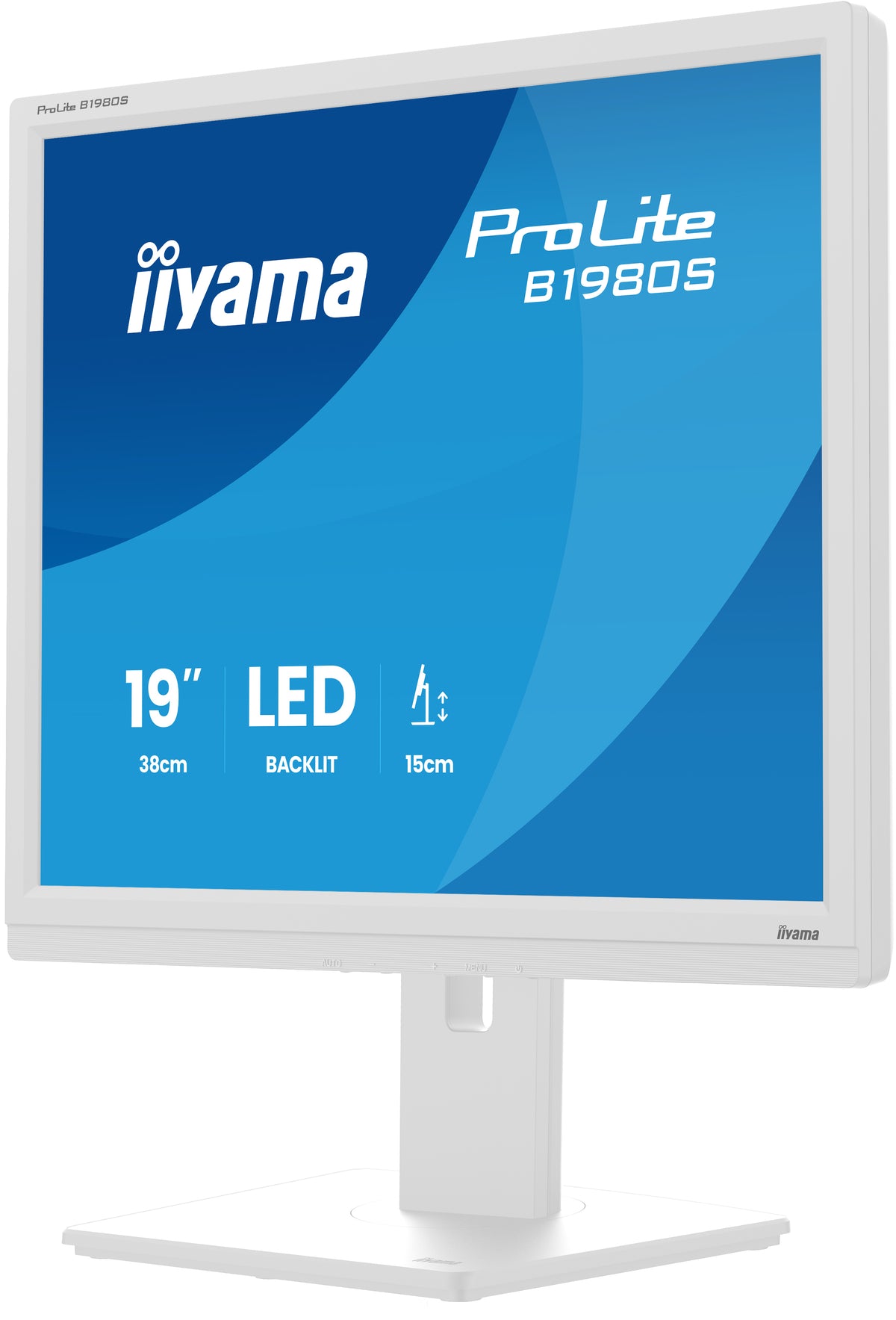 iiyama ProLite B1980S-W1 Computerbildschirm 48,3 cm (19") 1280 x 1024 Pixel SVGA LED Weiß