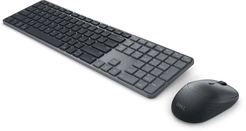 DELL Pro 7 Slim KM726 Tastatur Maus enthalten Heimbüro RF Wireless + Bluetooth Schwarz