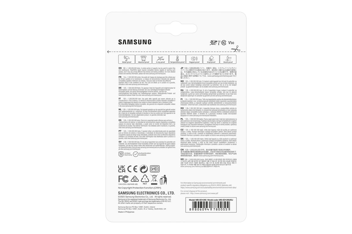 Samsung PRO Plus MB-SD128S 128 GB SDXC UHS-I Klasse 10