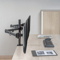 LogiLink BP0173 Flachbildschirm-Tischhalterung 68,6 cm (27") Tisch/Bank Schwarz