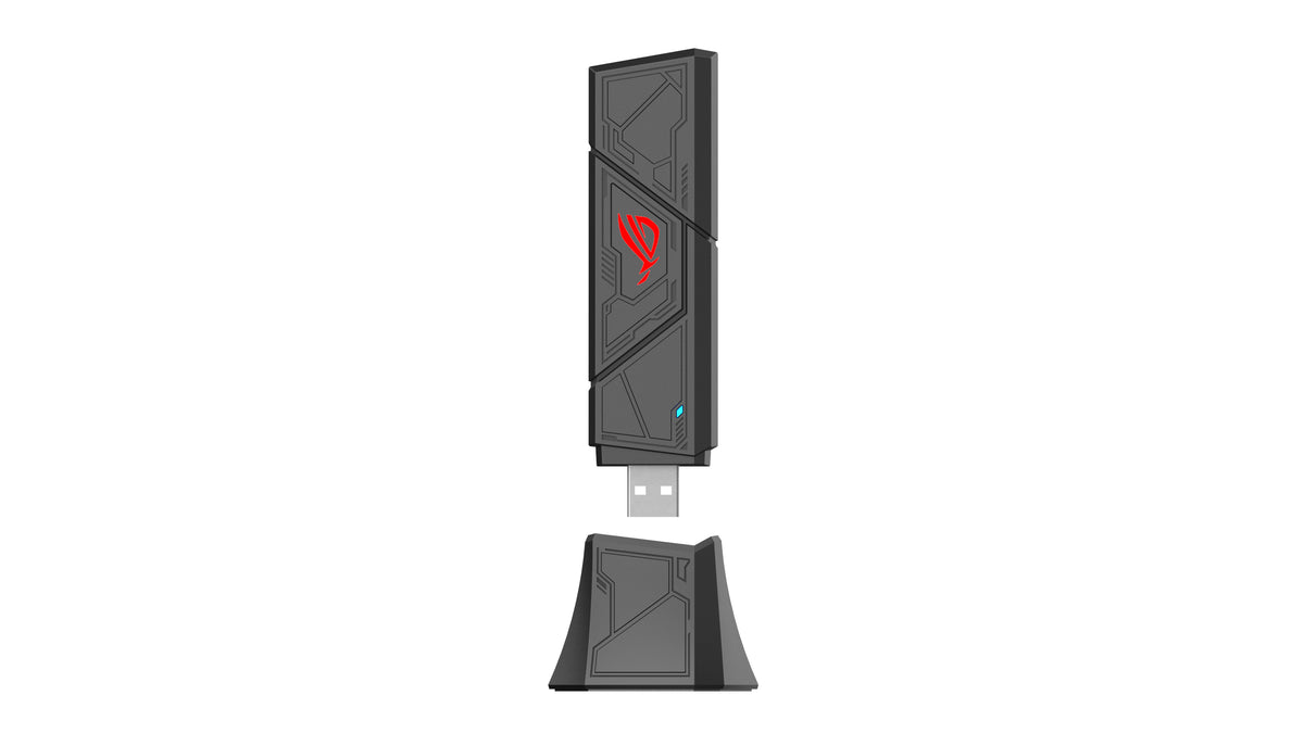 ASUS ROG USB-BE92 Wifi 7 BE6500 Tri-Band USB Adapter WLAN 6500 Mbit/s
