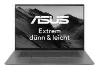 ASUS Zenbook S16 UM5606GA-SR564W Copilot+ PC AMD Ryzen AI 7 445 Laptop 40,6 cm (16") Touchscreen WQXGA+ 16 GB LPDDR5x-SDRAM 512 GB SSD Wi-Fi 7 (802.11be) Windows 11 Home Grau QWERTZ Deutsch