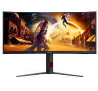AOC G4 CU34G4/69 Computerbildschirm 86,4 cm (34") 3440 x 1440 Pixel Schwarz, Rot