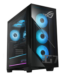 ASUS ROG G700 GM700TZ-R9800X283W AMD Ryzen™ 7 9800X3D 32 GB DDR5-SDRAM 2 TB SSD AMD Radeon RX 9070 XT Windows 11 Home Tower PC Schwarz