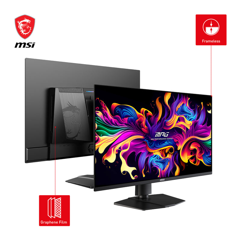 MSI MPG 321URXDE QD-OLED Computerbildschirm 80 cm (31.5") 3840 x 2160 Pixel 4K Ultra HD Schwarz