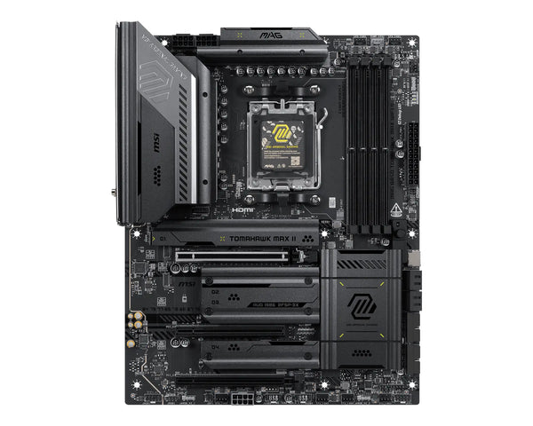 MSI MAG B850 TOMAHAWK MAX WIFI II Motherboard AMD B850 Sockel AM5 ATX