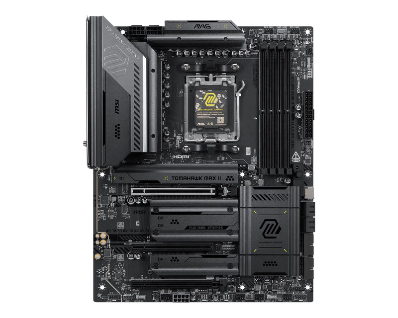 MSI MAG B850 TOMAHAWK MAX WIFI II Motherboard AMD B850 Sockel AM5 ATX