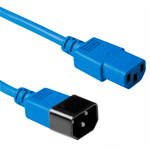 ACT Stromkabel C13 - C14 blau 1,8 m