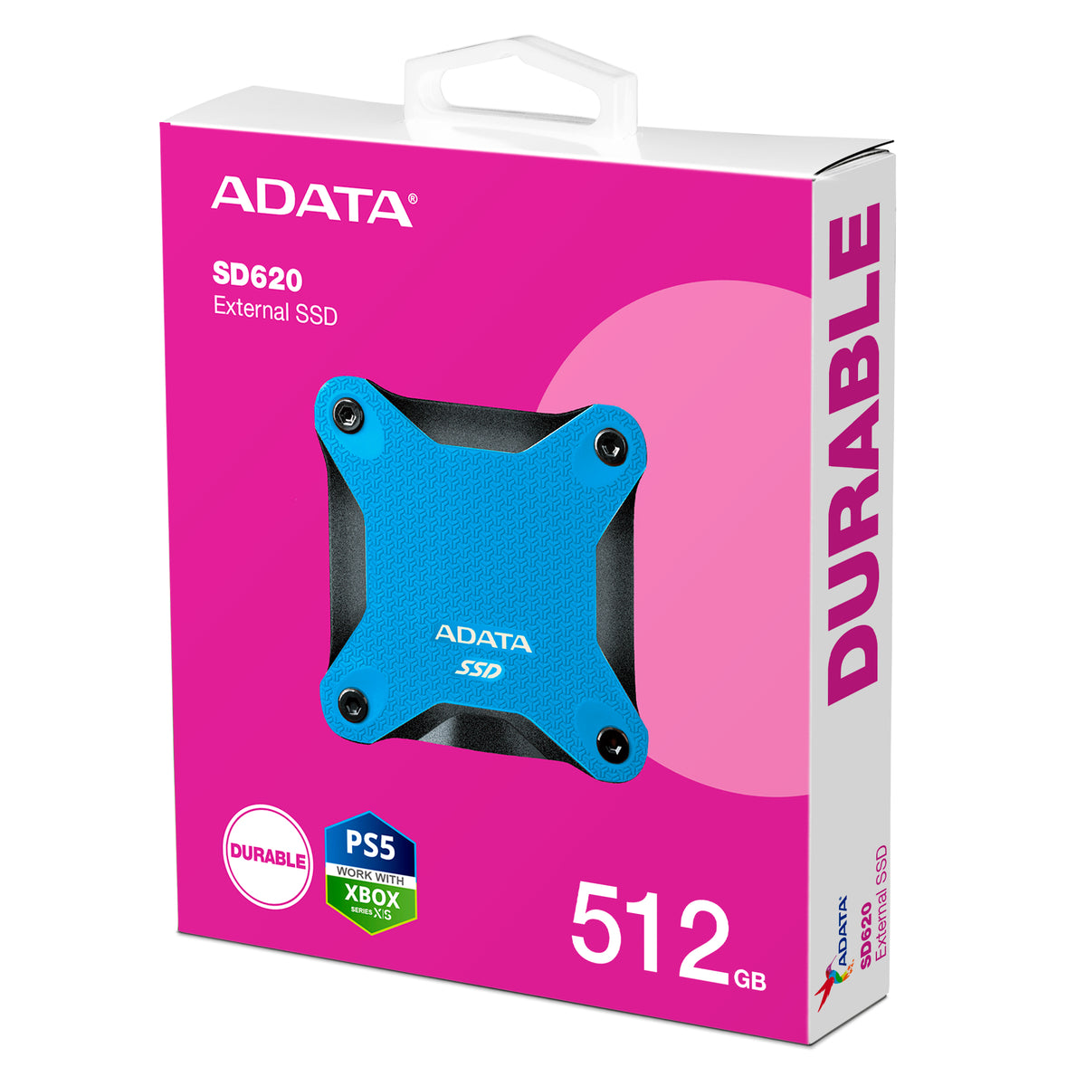 ADATA SD620 512 GB Micro-USB B 3.2 Gen 2 (3.1 Gen 2) Blau