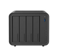 TerraMaster F4-425 NAS & Speicherserver Desktop Intel® Celeron® N5095 4 GB DDR4 0 TB Schwarz