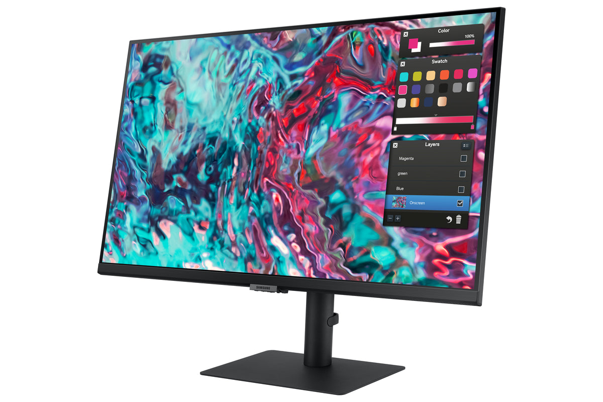Samsung S80TB Computerbildschirm 68,6 cm (27") 3840 x 2160 Pixel 4K Ultra HD LED Schwarz