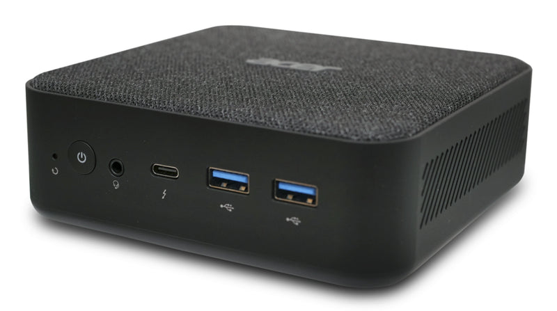 Acer Revo RB102 Intel Core Ultra 5 120U 16 GB DDR4-SDRAM 512 GB SSD Windows 11 Pro Mini PC Mini-PC Schwarz