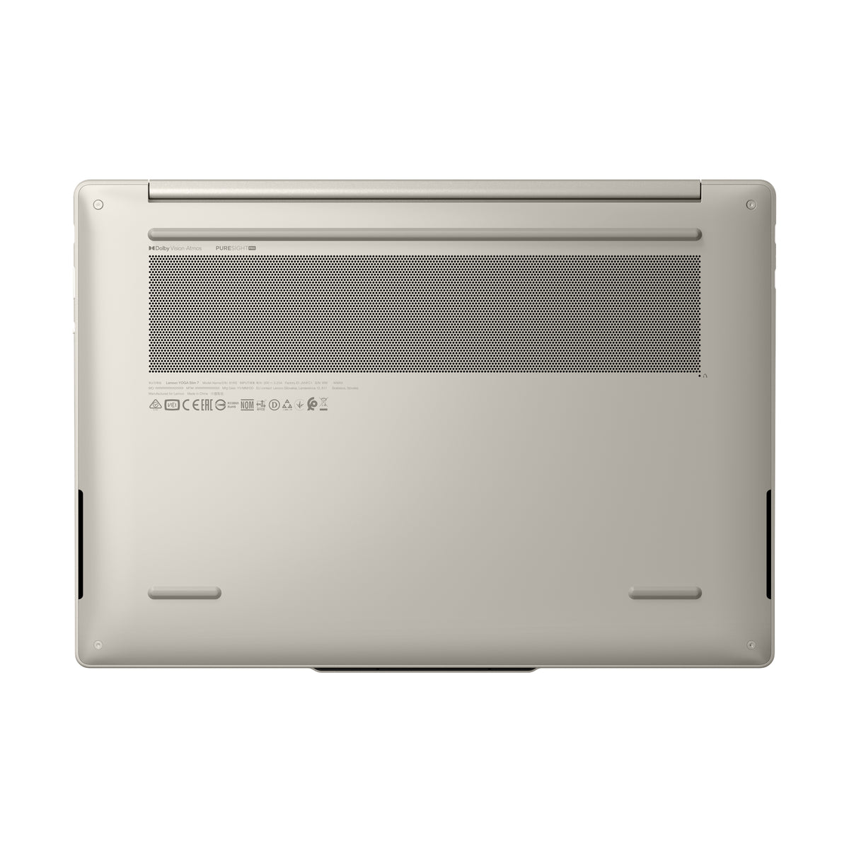 Lenovo Yoga Slim 7 14IMH11 Copilot+ PC Intel Core Ultra 7 355 Ordinateur portable 35,6 cm (14") WQXGA+ 16 Go LPDDR5x-SDRAM 1 To SSD Wi-Fi 7 (802.11be) Windows 11 Home Allemand Coquille (couleur)