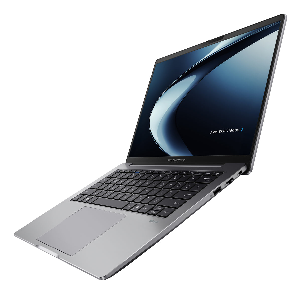 ASUS ExpertBook P3 P3405CVA-NZ0417X Intel® Core™ i7 i7-13620H Laptop 35,6 cm (14") WQXGA 16 GB DDR5-SDRAM 512 GB SSD Wi-Fi 6 (802.11ax) Windows 11 Pro Deutsch Grau