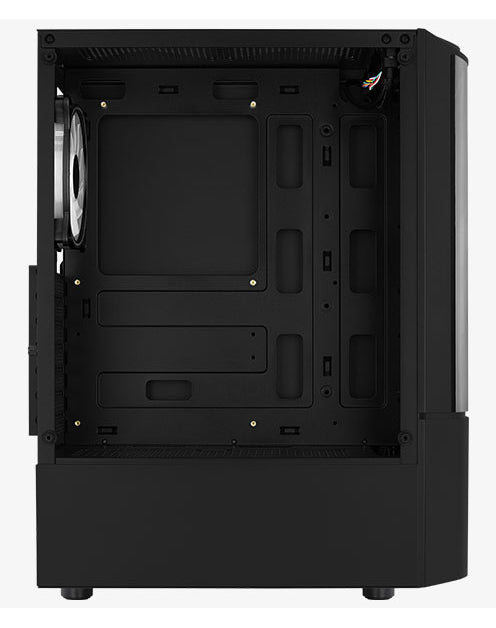 Aerocool Quantum Midi Tower Schwarz