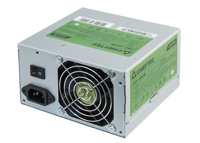 Chieftec PSF-400B Netzteil 400 W 24-pin ATX ATX Metallisch