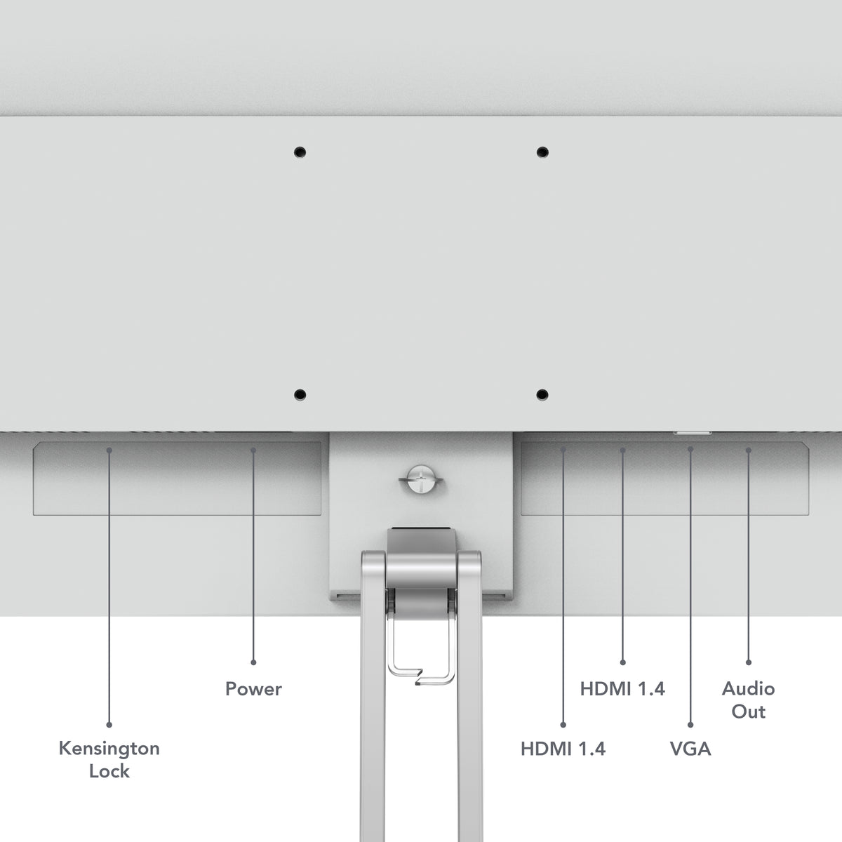 Lenovo L27-4C Computerbildschirm 68,6 cm (27") 1920 x 1080 Pixel Full HD LCD Grau
