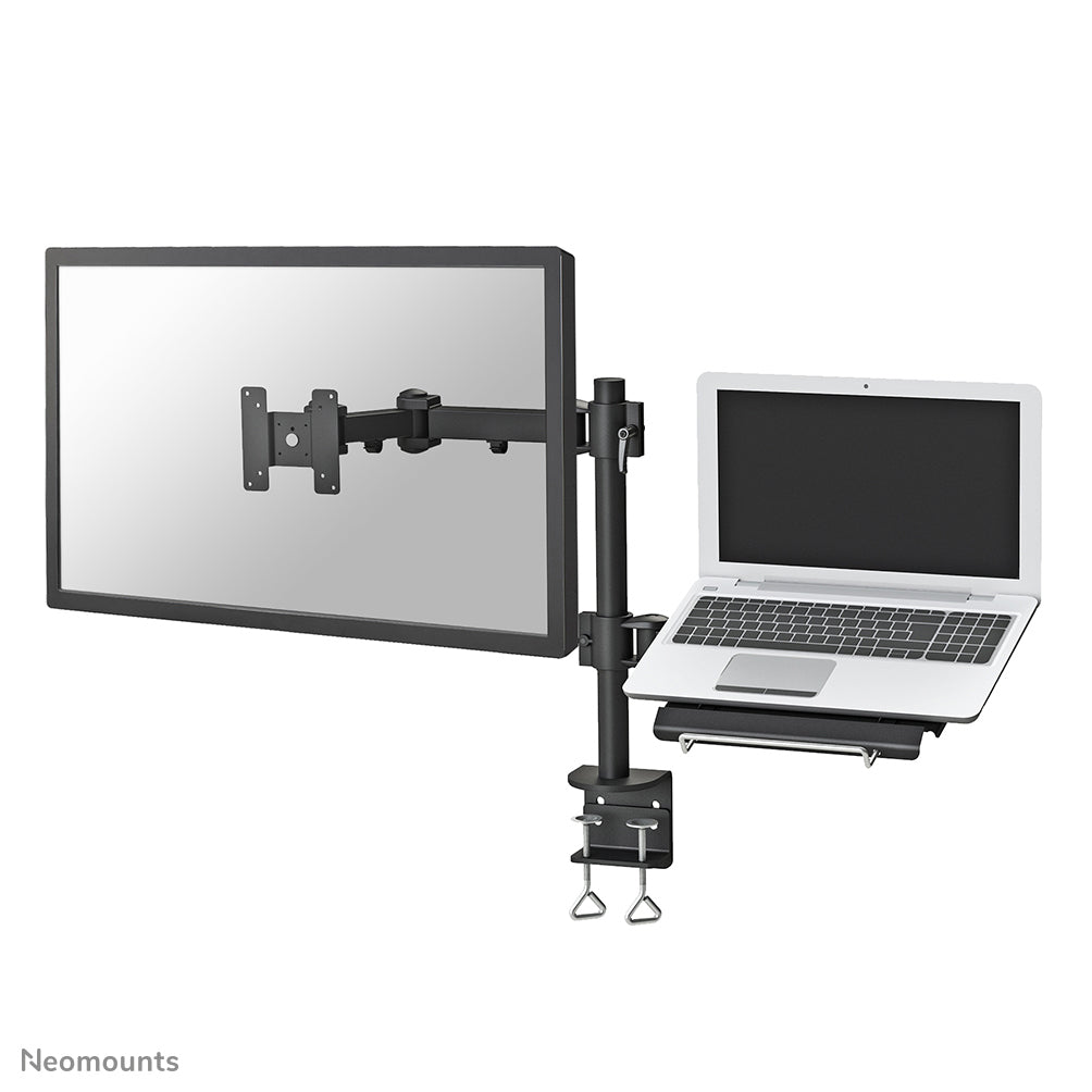 Neomounts FPMA-D960NOTEBOOK Monitorarm mit Laptop-Halterung 10-27"