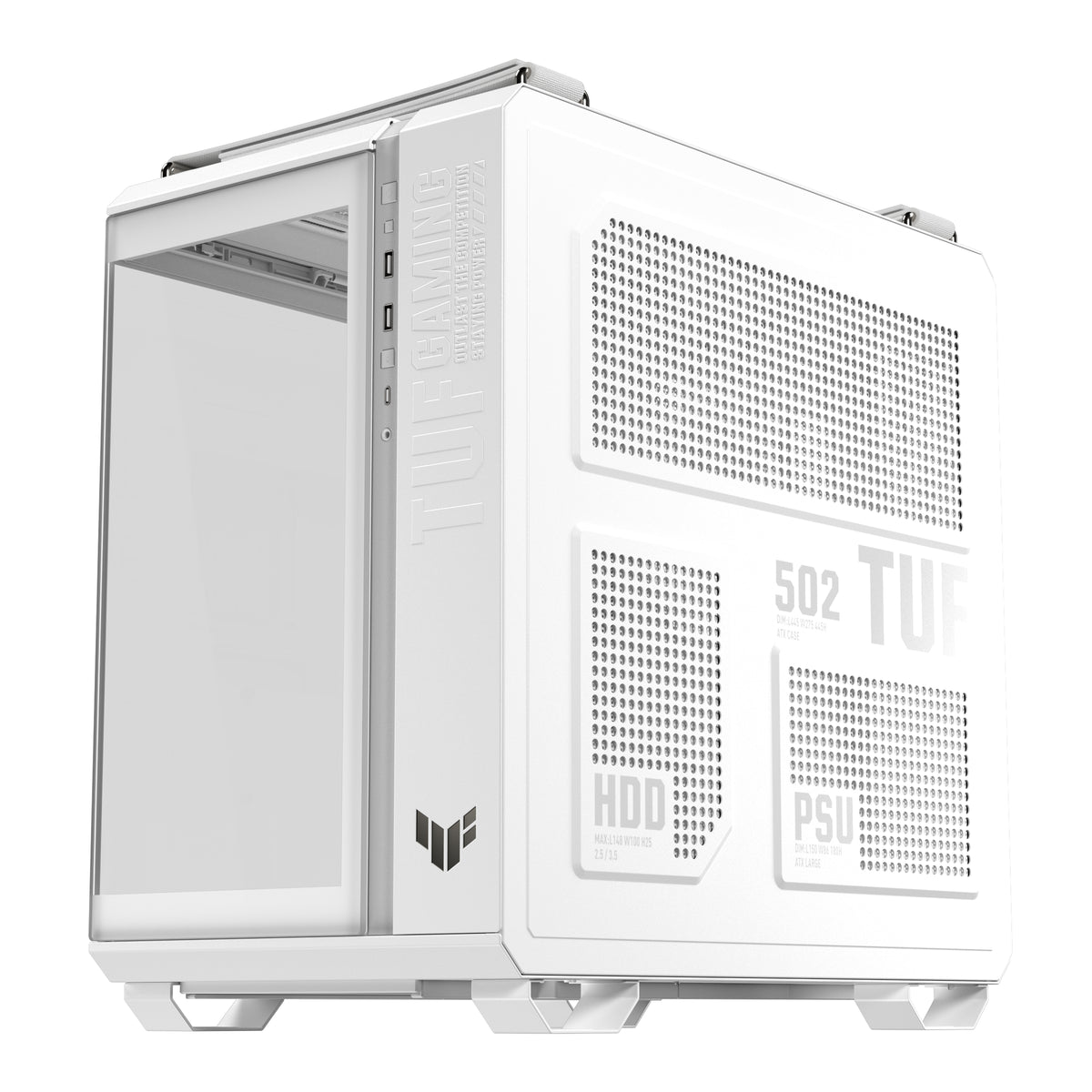 ASUS TUF GAMING GT502 Horizon TG ARGB White Midi Tower Weiß
