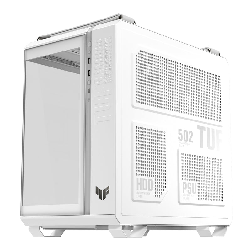 ASUS TUF GAMING GT502 Horizon TG ARGB White Midi Tower Weiß