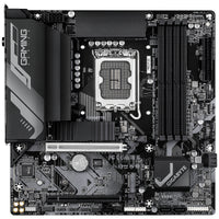 GIGABYTE B760M GAMING X WIFI6E GEN5 Mainboard – Unterstützt Intel Core Prozessoren der 14. Generation, 8+1+1 Phasen VRM, bis zu 5600 MHz DDR5, 2 x PCIe 4.0 M.2, Wi-Fi 6E, 2.5 GbE LAN, USB 3.2 Gen 1
