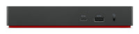 Lenovo 40AY0135US laptop-dockingstation & portreplikator Kabelgebunden USB 3.2 Gen 2 (3.1 Gen 2) Type-C Schwarz