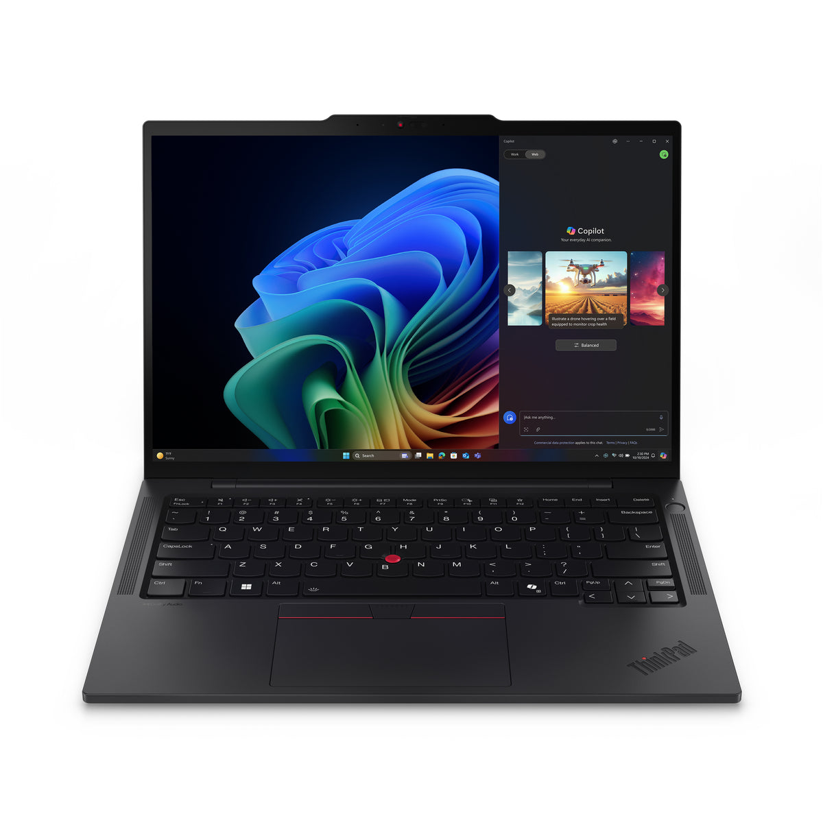 Lenovo ThinkPad T14s Gen 6 (AMD) Copilot+ PC AMD Ryzen AI 7 350 Laptop 35,6 cm (14") WUXGA 32 GB LPDDR5x-SDRAM 1 TB SSD Wi-Fi 7 (802.11be) Windows 11 Pro Deutsch Schwarz