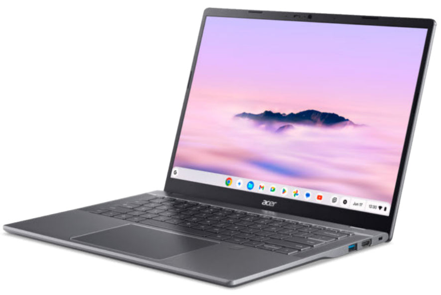 Acer Chromebook CBE594-2-TCO-388Z Intel Core 3 100U 35,6 cm (14") WUXGA 8 GB LPDDR5x-SDRAM 256 GB SSD Wi-Fi 7 (802.11be) ChromeOS Grau QWERTZ Deutsch
