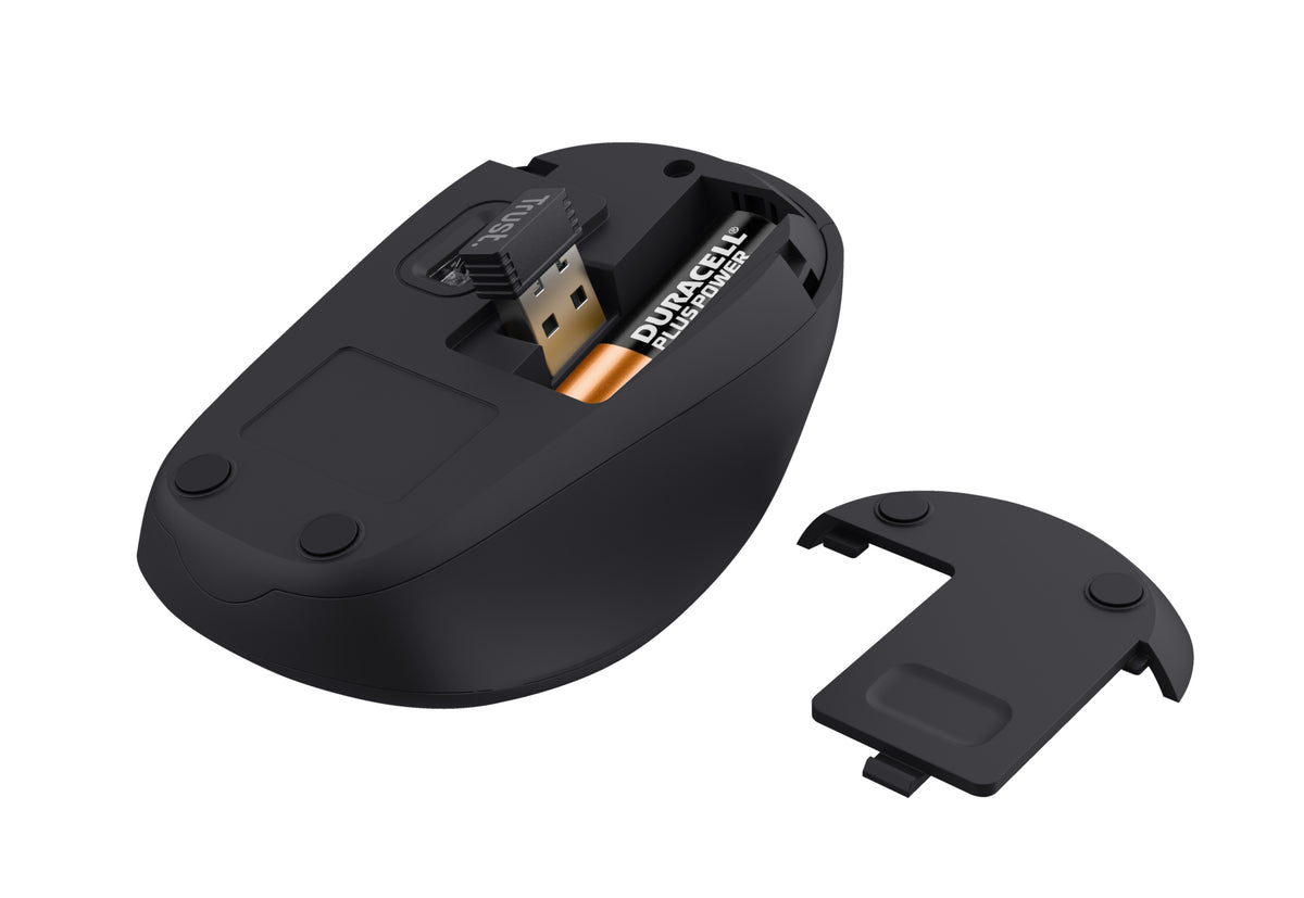 Trust TM-201 Maus Büro rechts RF Wireless Optisch 1600 DPI