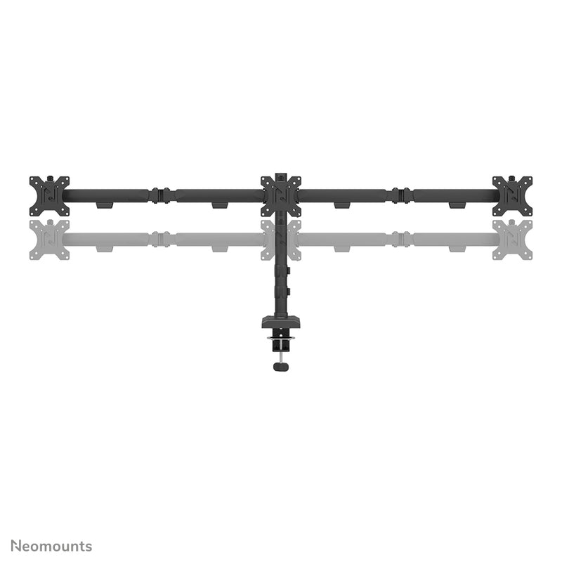 Neomounts DS60-600BL3 Monitorarm 10-27" - Quick Fix - 180°-Stopp
