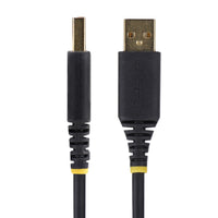 StarTech.com Câble adaptateur série null modem USB de 1 m, USB-A vers RS232 DB9, FTDI, rétention COM, voyants DEL, vis et écrous DB9 interchangeables, protection ESD de niveau 4, Windows, macOS, ChromeOS et Linux - Construction robuste en TPE