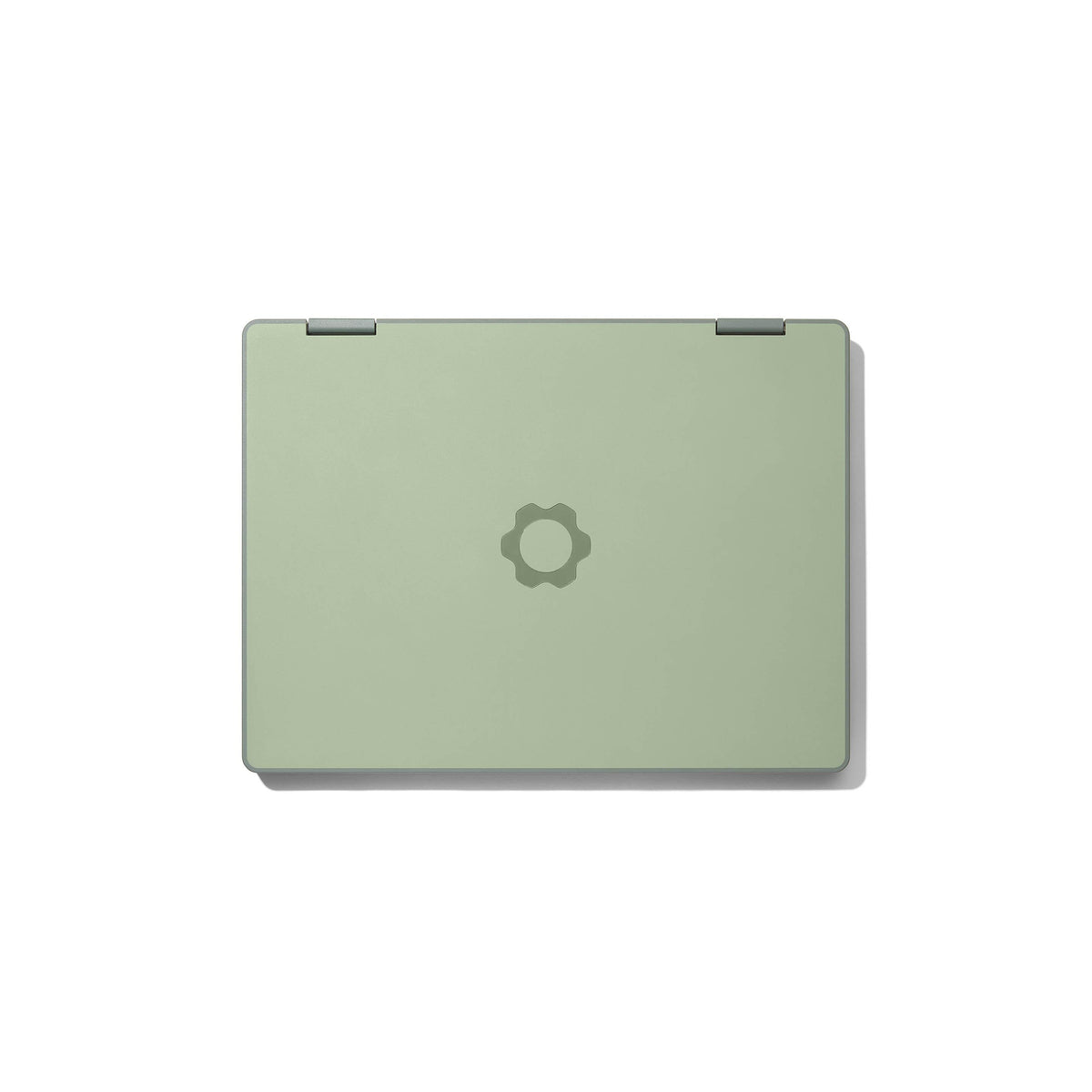 Framework Laptop 12 in Sage – Geschlossen, Ansicht von oben – Herstellerabbildung