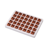 Gateron Cap Golden-Brown Switch Set (35 Stück)
