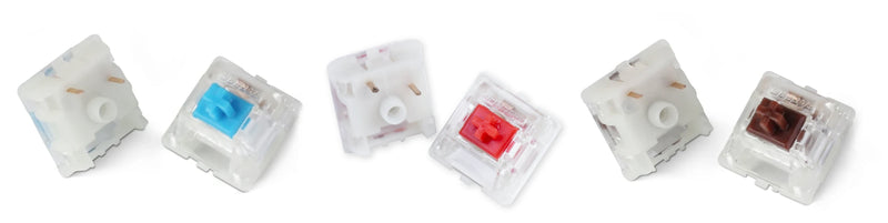 Gateron Cap Milky-Brown Switch Set (35 Stück)