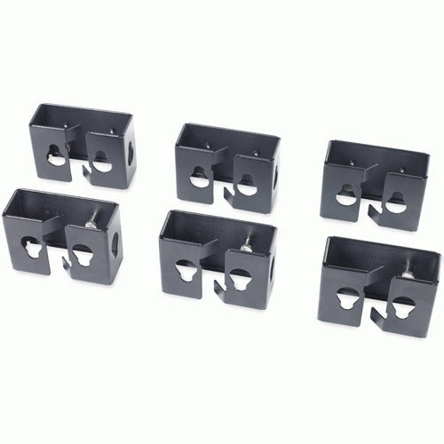 APC AR7710 Cable Containment Brackets Schwarz