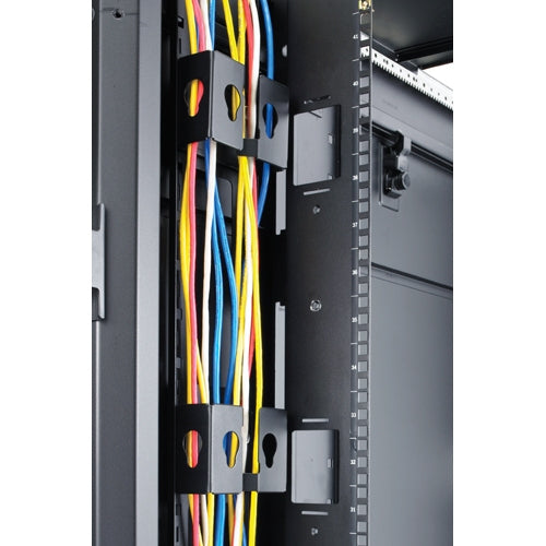 APC AR7710 Cable Containment Brackets Schwarz