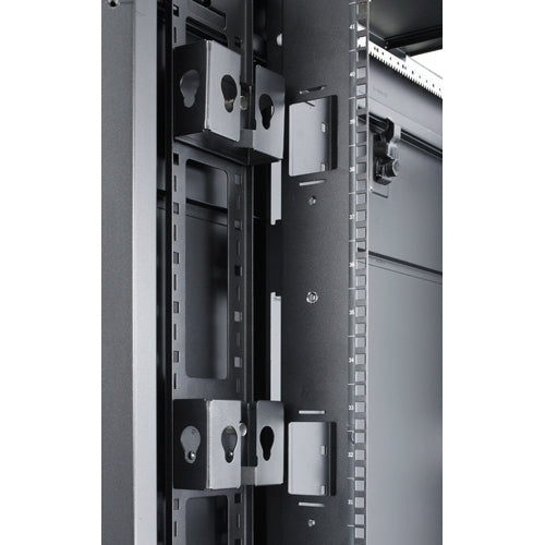APC AR7710 Cable Containment Brackets Schwarz