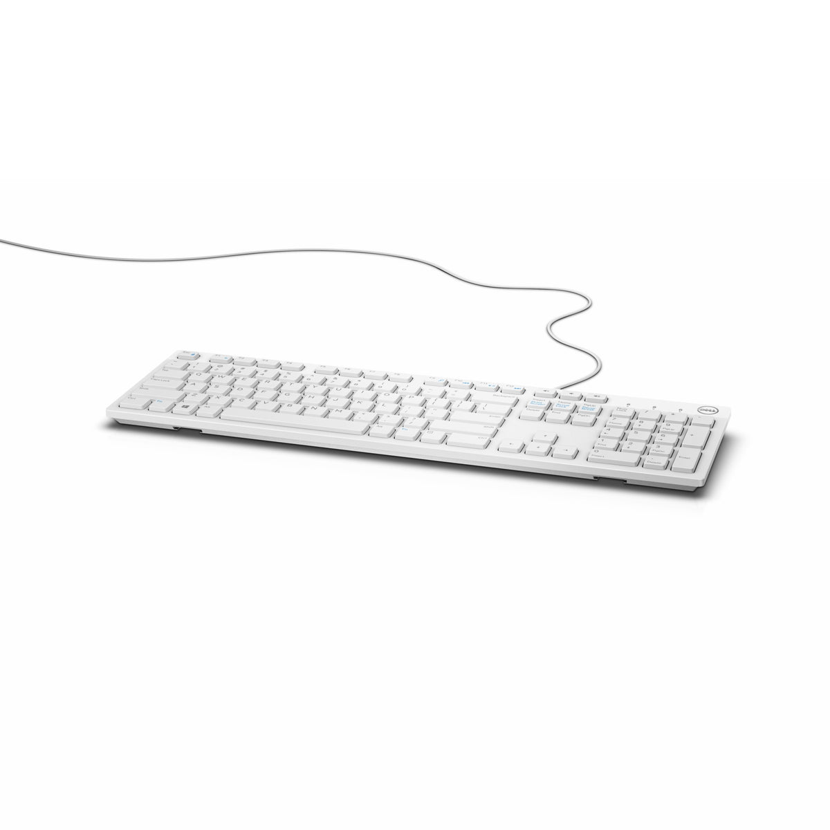 DELL kabelgebundene Tastatur – KB216 - französisch (AZERTY) - weiß
