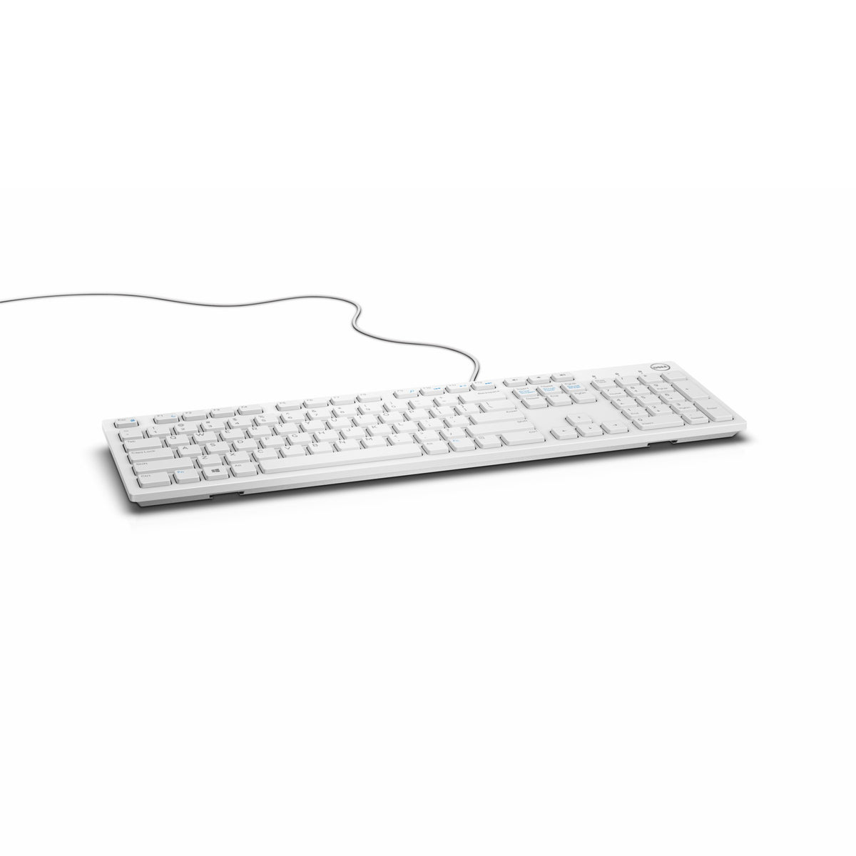 DELL kabelgebundene Tastatur – KB216 - französisch (AZERTY) - weiß