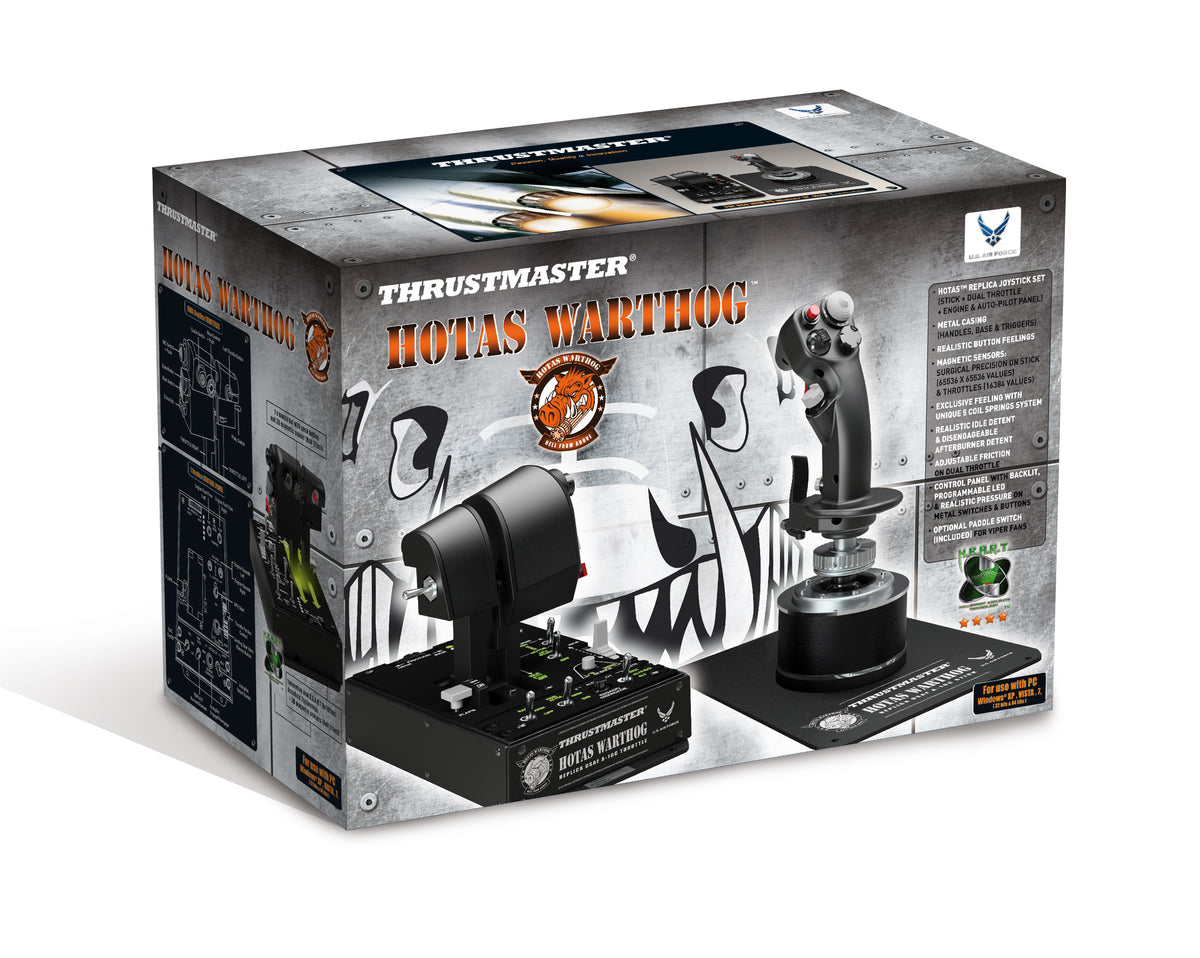 Thrustmaster Hotas Warthog Schwarz USB Joystick PC